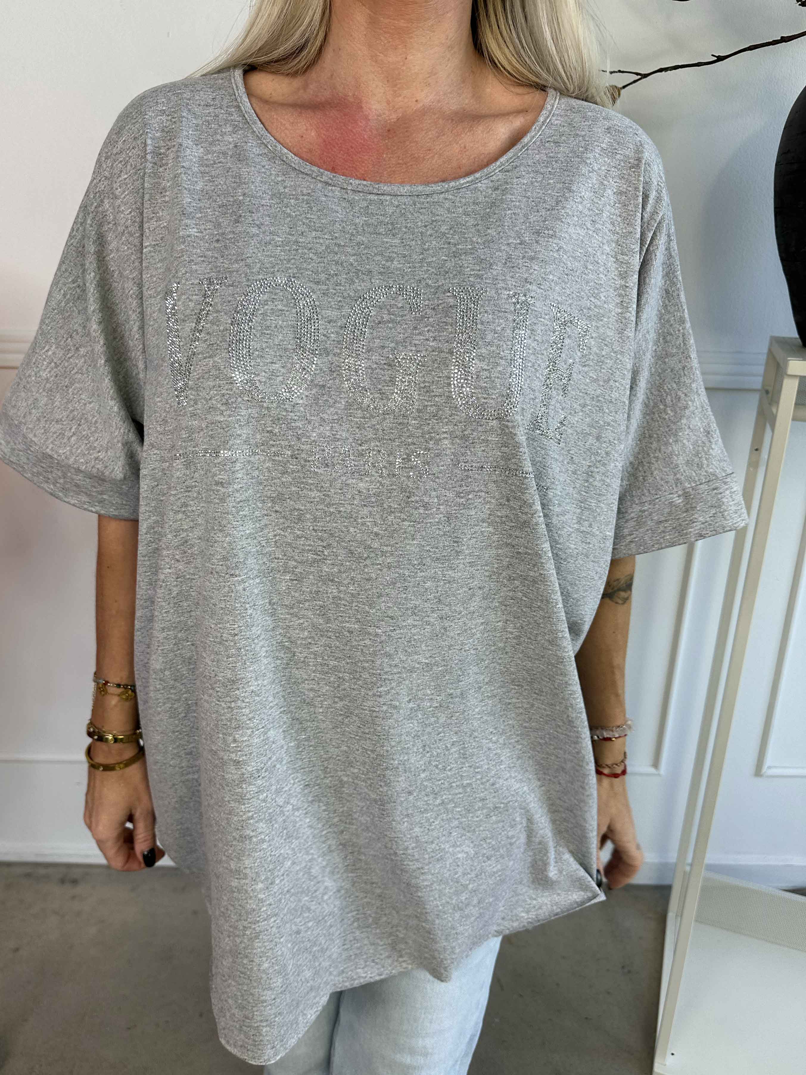 Mintu - T-shirt med mockaränder